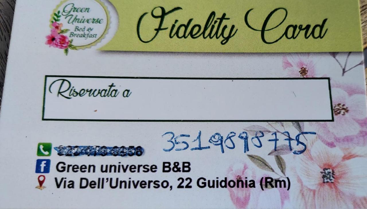 Green Universe Guidonia Exterior foto